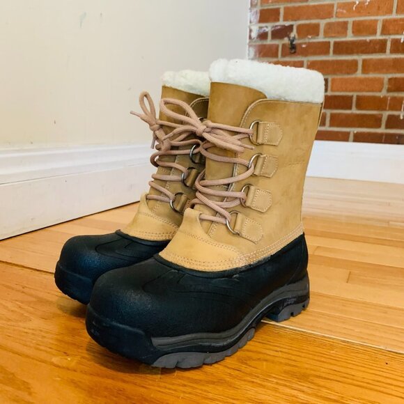 Sorel Shoes - Sorel Caribou Women’s US 8 NL1004-280 Leather Waterproof Winter Snow Boots
